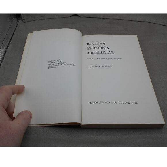 Persona and Shame by Ingmar Bergman 1972 Grossman Publishers Paperback - Picture 5 of 7